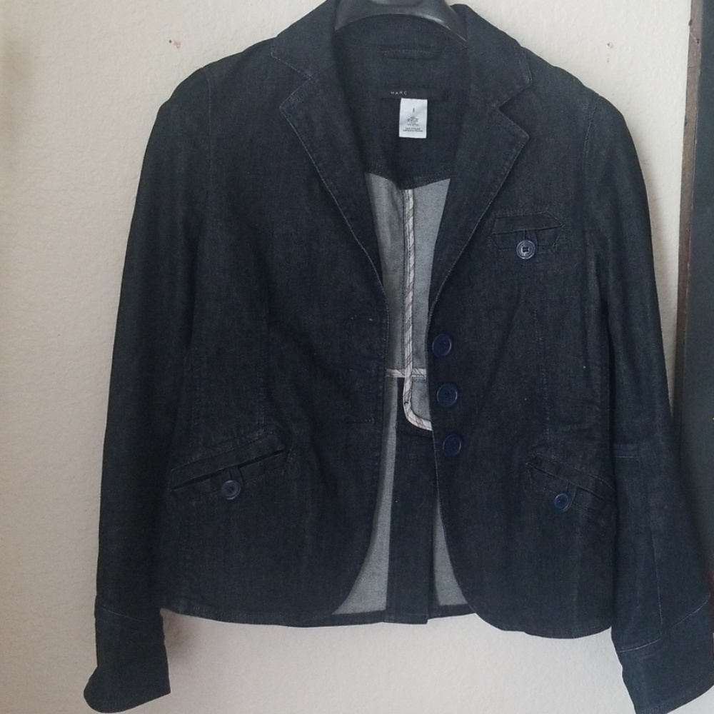 Marc Jacobs Denim 3 Button Jacket - image 6